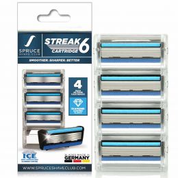 Spruce Shave Club: Steak6 Cartridges