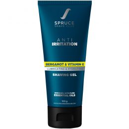 Spruce Shave Club: Bergamot & Vitamin E Anti Irritation Shaving Gel