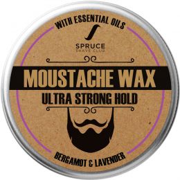 Spruce Shave Club: Beard & Moustache Wax (Bergamot & Lavender), 50 gm