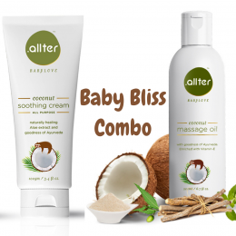 Allter : Massage Oil & Soothing Cream - Pack of 2