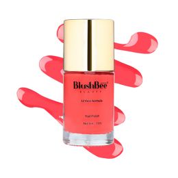 BlushBee Organic Beauty: 12 Free, Vegan Nail Polish - Oze, Neon candy - 11 ml