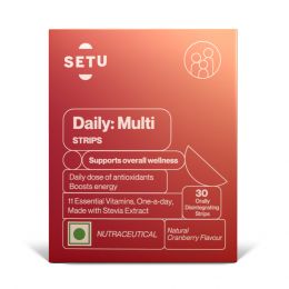 SETU: Daily: Multi Strips | Cranberry Flavour - 30 Strips