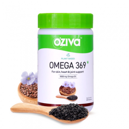 Oziva: Plant Based Omega 369 -  60 Veg Capsules