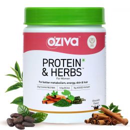 Oziva: Protein & Herbs - Women - Chocolate - 500gm