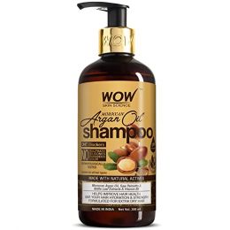 WOW: Moroccan Argan Oil Shampoo (with DHT Blocker) - 300 ml