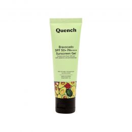 Quench Botanics: Bravocado SPF 50+ PA++++ Sunscreen gel | Korean Skin care - 50ml