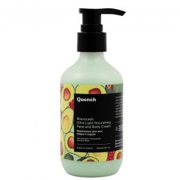 Quench Botanics: Bravocado Ultra Light Nourishing Face and Body cream | Korean Skin care - 200ml