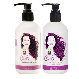 Anveya: Curls Shampoo & Conditioner Combo