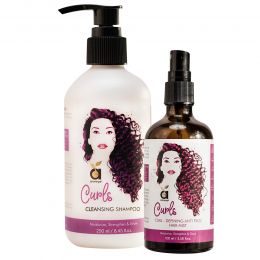Anveya: Curls Shampoo & Hair Mist Combo