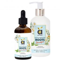 Anveya: Roots Shampoo & Oil-in-Serum Kit