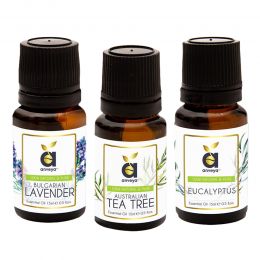 Anveya: Set of Top 3 Essential Oils - 45 ml