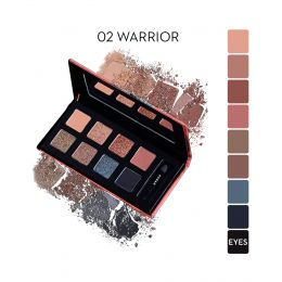 Sugar Cosmetics : Cosmetics Blend The Rules Eyeshadow Palette - 02 Warrior (Smokey) - 10.4gm