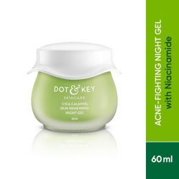 Dot & Key: Cica Calming Skin Renewing Night Gel - 60ml