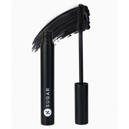Sugar Cosmetics : Lash Of The Titans - Volumizing Mascara - 01 Black With A Bang (Black Mascara) - 5ml