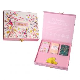 Natural Vibes: Glow Getter Gift Set with Kwansha ( Kansa + Gua Sha) , Vitamin C Face Serum, Nirvana Flower Oil and Gold Beauty Elixir Oil [CLONE]