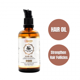 Amayra Naturals: Love is in the hair Oil - Root, Scalp & Hair Strengthening - 100 ml
