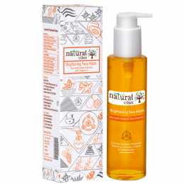 Natural Vibes: Ayurvedic Vitamin C Brightening Face Wash - 120 ml