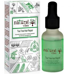 Natural Vibes: Ayurvedic Tea Tree Hair Repair Serum - 30 ml
