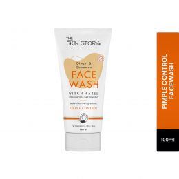 The Skin Story: Ginger & Cinnamon Facewash - Pimple Control - 100 ml