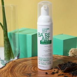 Bareair: Neem & Tea Tree Foaming Facewash - (80 ml)