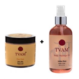 TVAM: Rose Face Mask with Rose Oil