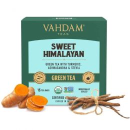 Vahdam Teas: Sweet Himalayan Green Tea 30gm