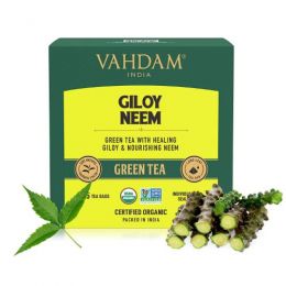 Vahdam Teas: Giloy Neem Green Tea 30gm