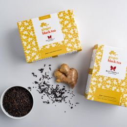 Butterfly Ayurveda: Ginger Black Tea - 40 gms
