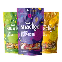 Snacked: 3  For The Price of 2 - Salsa, Peri Peri, Energizer