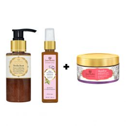 Just Herbs: Face Cleansing Gel with Skin Toner and Anti-blemish Night Cream
