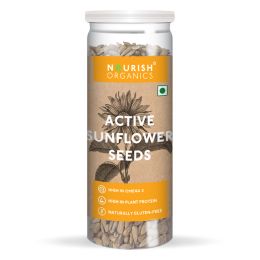 Nourish Organics: Active Sunflower Seeds - 150gms