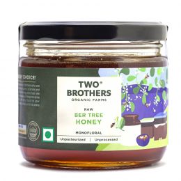 Two Brothers Organic Farms: Indian Berry Honey, Raw Mono-Floral Unfiltered - 350 gms