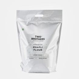Two Brothers Organic Farms: Khapli (Emmer Long Wheat) Atta - 5 kg