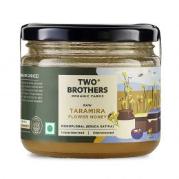 Two Brothers Organic Farms: Taramira Honey, Raw Mono-floral Unfiltered - 350 gms
