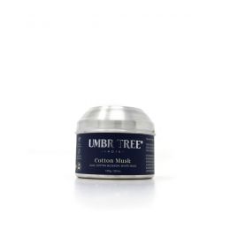 Umbr Tree: Cotton Musk Traveller Candle, Handpoured - 150gm, 30hrs
