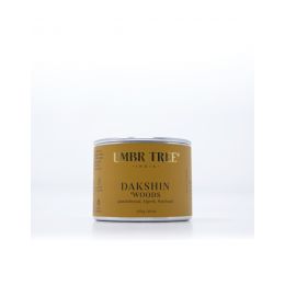 Umbr Tree: Dakshin Woods Fine Fragrance Candle, Handpoured - 150gm, 30hrs
