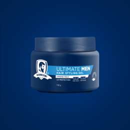 The Beard Story: Hair Styling Gel For Strong Hold, UV Protection ,100 % Shine & Hold - 100 gm