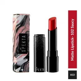 Spekta Cosmetics: True Matte Lipstick - 102 Saucy - 3.7gm
