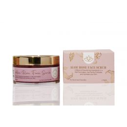 Pure by Priyanka: Aloe Rose Face Scrub - 70 gm