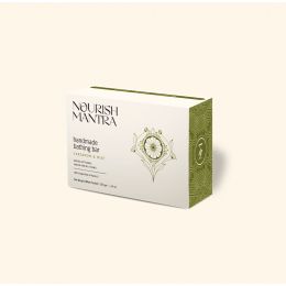 Nourish Mantra: Cardamom & Mint Bathing Bar  - 125gm