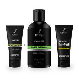 Spruce Shave Club: Charcoal Edit For Clear Skin