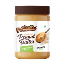 Urban Formmula: Unsweetened Peanut Butter Crunchy - 500 gm