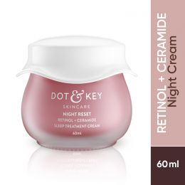 Dot & Key: Night Reset Retinol + Ceramide Sleep Treatment Cream - 60ml