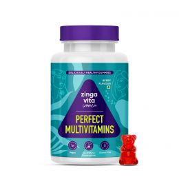 Zingavita: Skin and Hair Multivitamin Gummies for Women - 30 Gummies