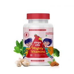 Zingavita: Mighty Vitamins Gummies for Kids Multivitamin - 30 Tablets