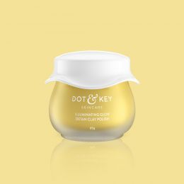Dot & Key: Illuminating Glow Detan Clay Polish - 85gm