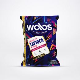 Wabs: Healthy Tapioca Chips Flingy Hot Peppers - Pack of 4