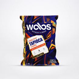 Wabs: Healthy Tapioca Chips Spicy Garlic Love - Pack of 4