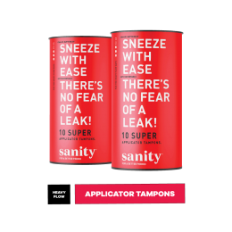Sanity: Super Applicator Tampons - Pack of 20