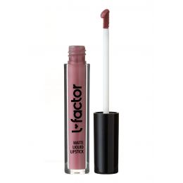 L Factor Cosmetics: Vitamin E Matte liquid lipstick- Barefoot on the Beach - 5ml